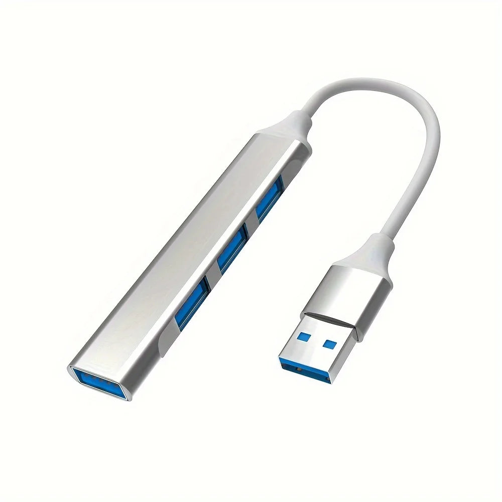Hub USB-C 4 Ports – Adaptateur OTG Compatible MacBook, PC & Tablette