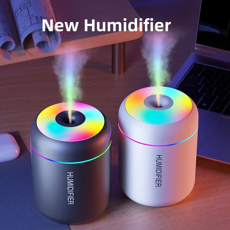 Mini humidificateur USB 180ml blanc