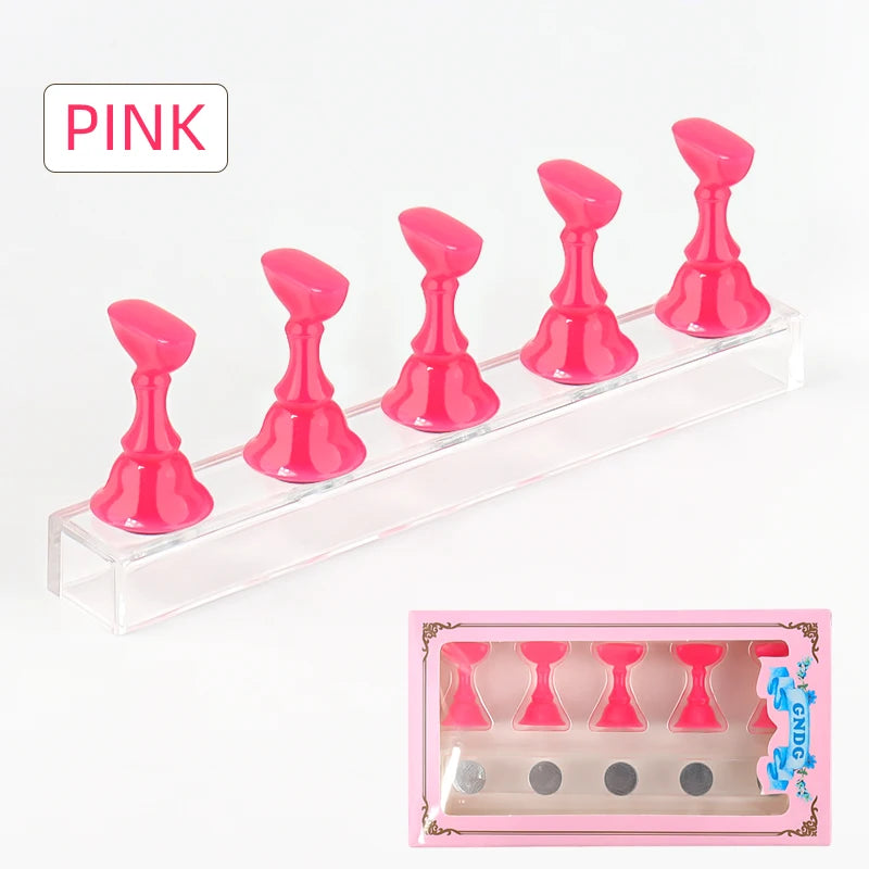 Support Magnétique pour Ongles – Présentoir Nail Art Professionnel