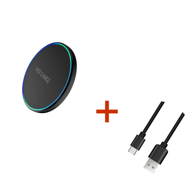 Station de Charge Sans Fil 3-en-1 – Téléphone, Montre & Écouteurs