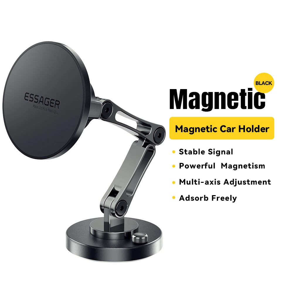 Support Voiture Magnétique 15W – Charge Rapide Sans Fil Ordinary Style