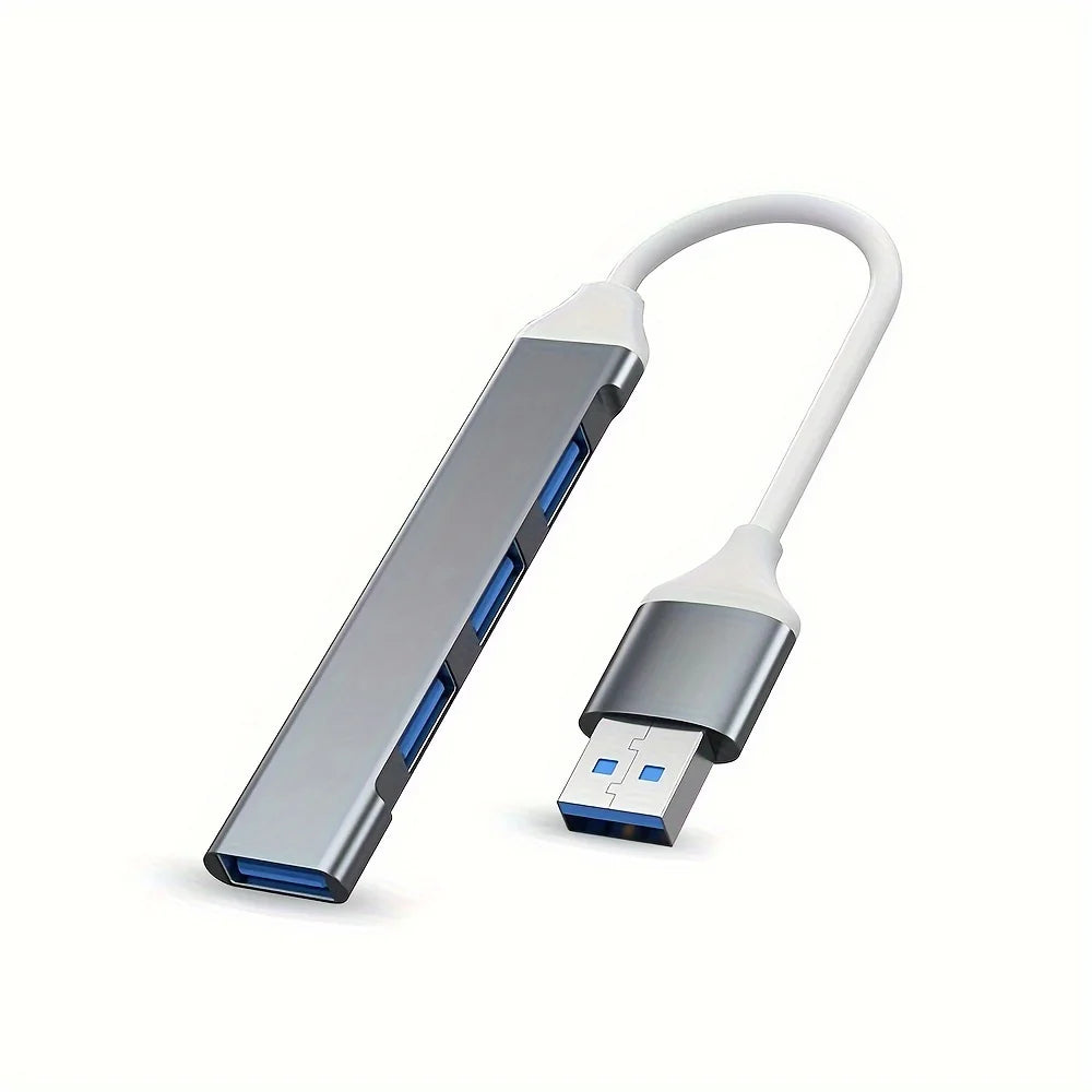 Hub USB-C 4 Ports – Adaptateur OTG Compatible MacBook, PC & Tablette