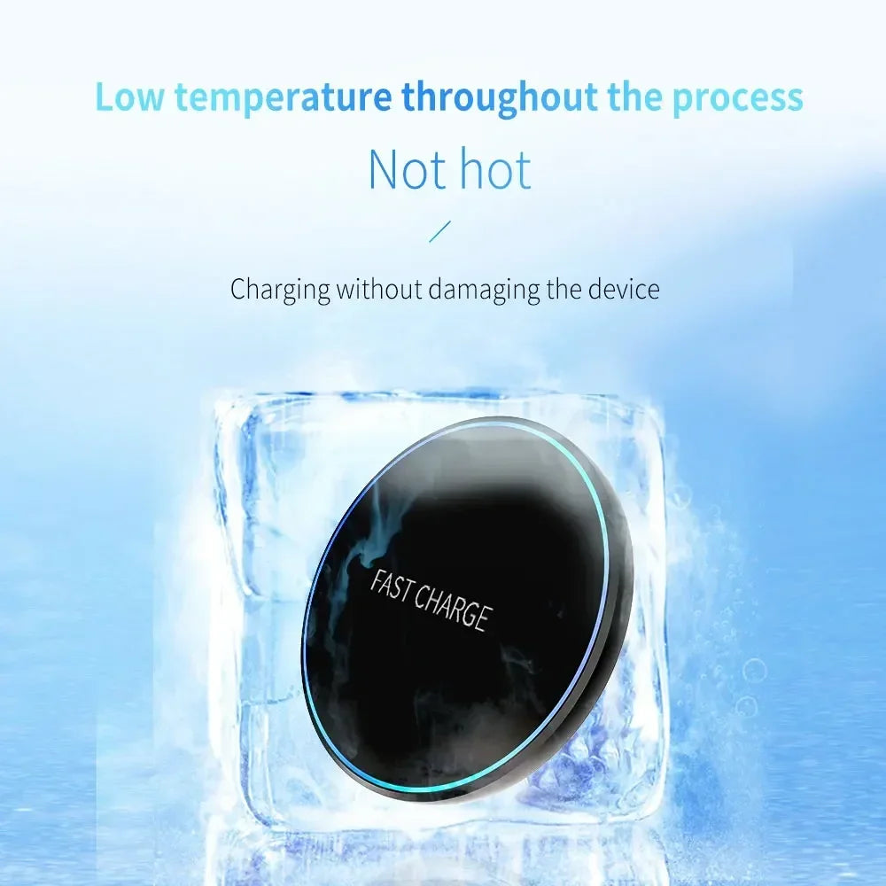 Station de Charge Sans Fil 3-en-1 – Téléphone, Montre & Écouteurs