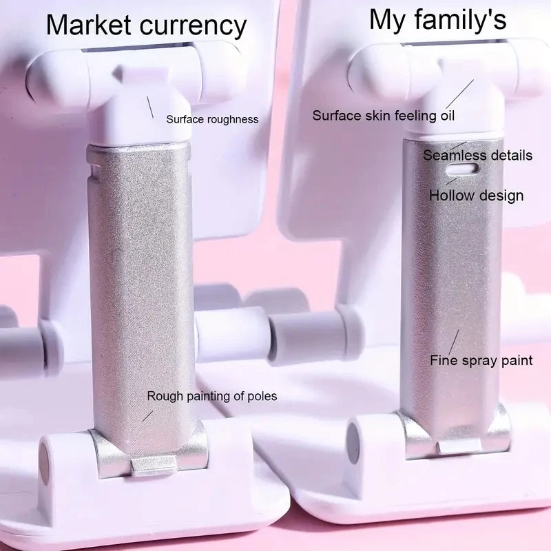 Support Téléphone & Tablette Bureau – Universel Ajustable & Pliable