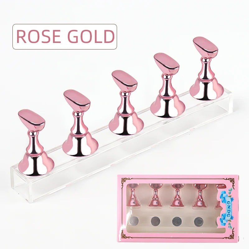 Support Magnétique pour Ongles – Présentoir Nail Art Professionnel